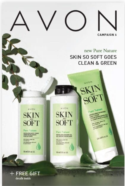 A poster of some skin so soft products
