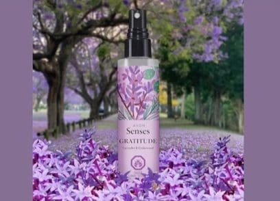 Avon Senses Gratitude Lavender body spray.