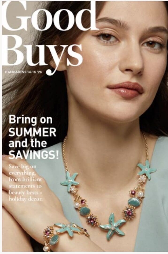 Model wearing turquoise starfish necklace and bracelet