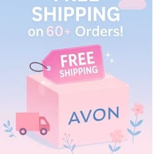 Free shipping offer for Avon orders.